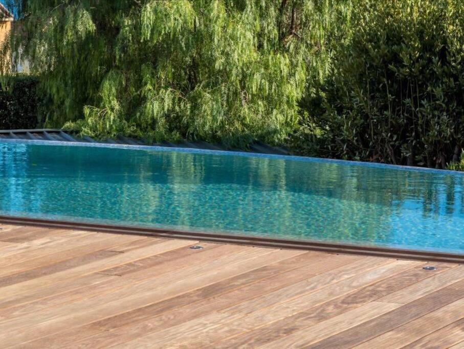 Superbe Appartement, Piscine, Vue Mer Et Montagnes アンティーブ エクステリア 写真